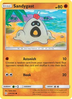 Sandygast card from Cosmic Eclipse