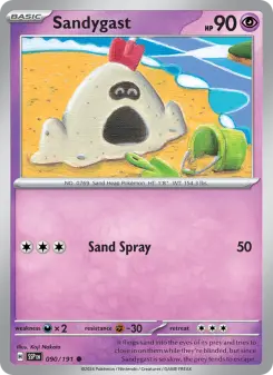 Sandygast card from Surging Sparks