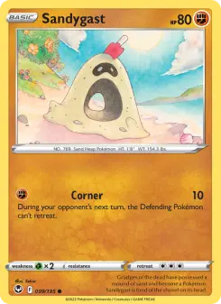 Sandygast card from Silver Tempest
