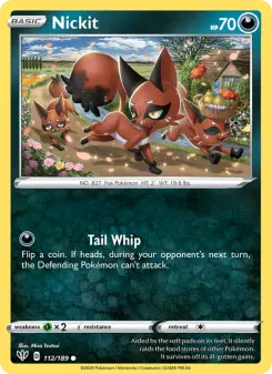 Nickit card from Darkness Ablaze