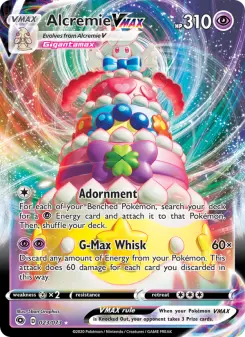 Alcremie VMAX card from Champion's Path
