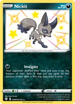 Nickit card from Shining Fates