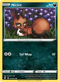 Nickit card from Evolving Skies